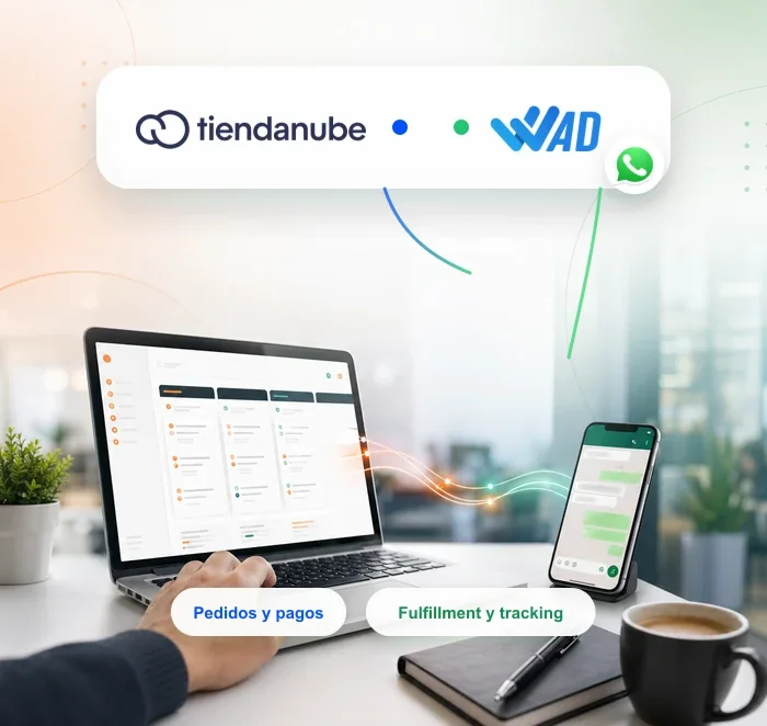 Integración de Tiendanube con WAD y WhatsApp