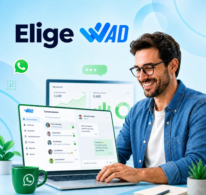 WAD vs Botmaker con WAD, WhatsApp, IA y acompañamiento humano