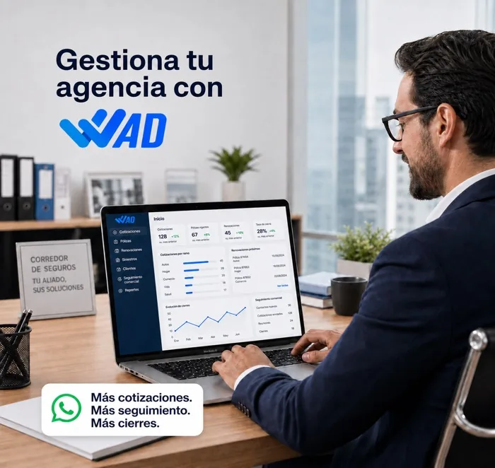 WhatsApp para seguros brokers cotizaciones renovaciones siniestros y cobranzas