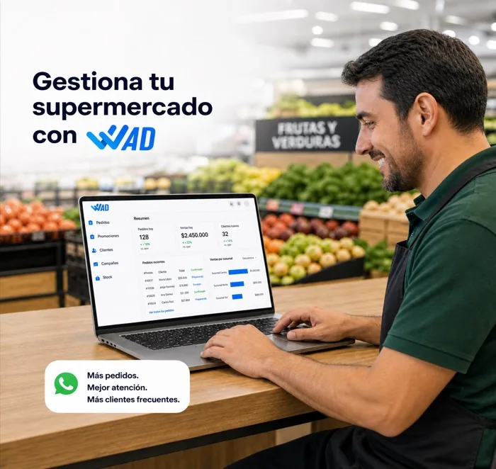 WhatsApp para supermercados tiendas de conveniencia autoservicios y minimarkets